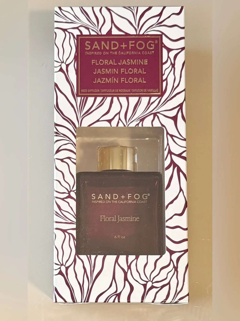 Floral Jasmine Reed Diffuser Set - 6oz